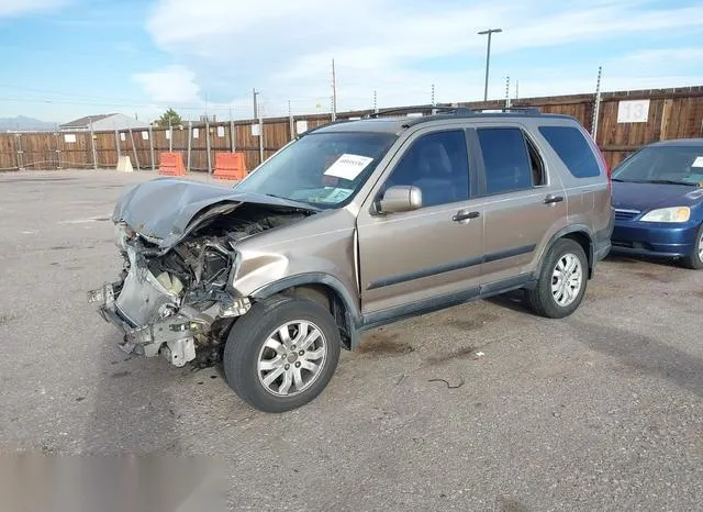 JHLRD78855C052831 2005 2005 Honda CR-V- EX 2