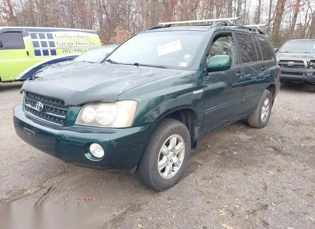 JTEHF21A110022543 2001 2001 Toyota Highlander 2