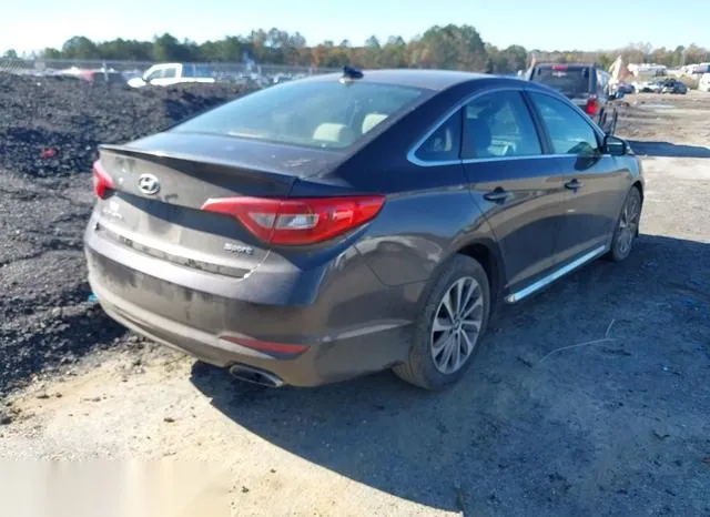 5NPE34AF5GH333718 2016 2016 Hyundai Sonata- Sport 4