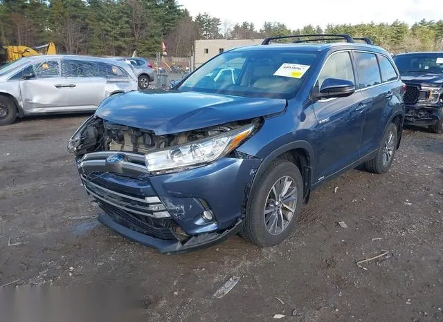 5TDJGRFH2JS044131 2018 2018 Toyota Highlander- Hybrid Xle 2