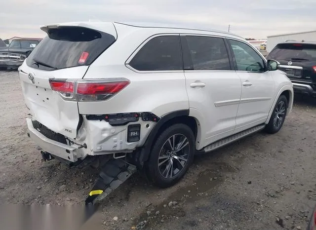 5TDKKRFHXGS174296 2016 2016 Toyota Highlander- Xle V6 4