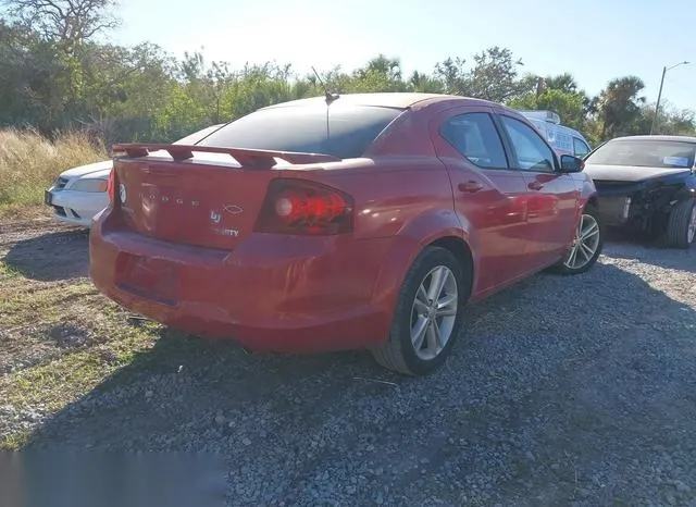 1C3CDZEG9CN165858 2012 2012 Dodge Avenger- Sxt Plus 4