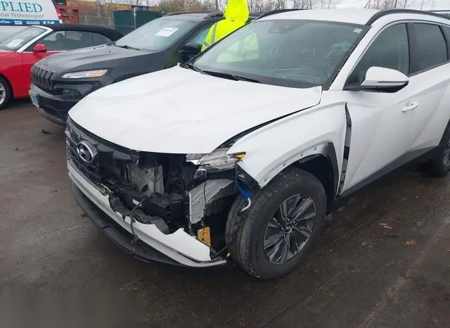 KM8JBCA17NU020135 2022 2022 Hyundai Tucson- Hybrid Blue 6