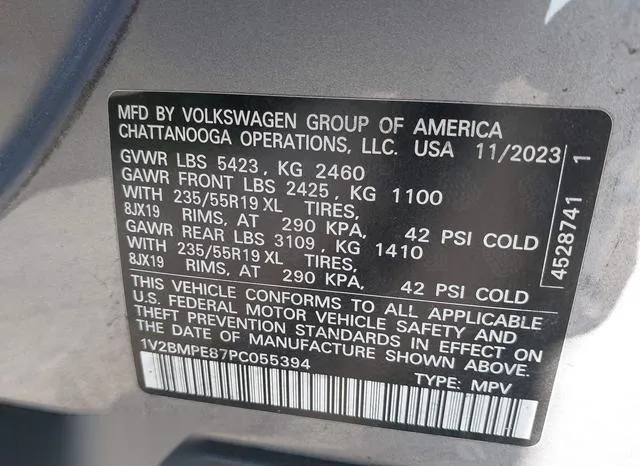 1V2BMPE87PC055394 2023 2023 Volkswagen ID-4- Standard 9