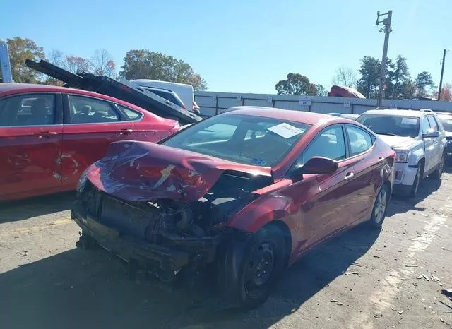 5NPDH4AE3DH311328 2013 2013 Hyundai Elantra- Gls 2