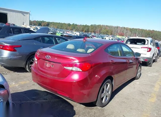 5NPDH4AE3DH311328 2013 2013 Hyundai Elantra- Gls 4