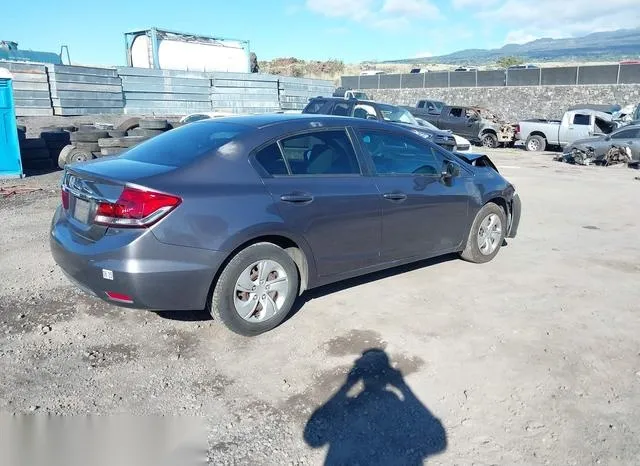 19XFB2F57EE254760 2014 2014 Honda Civic- LX 4