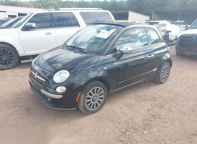 3C3CFFER3CT265710 2012 2012 Fiat 500- C Lounge 2