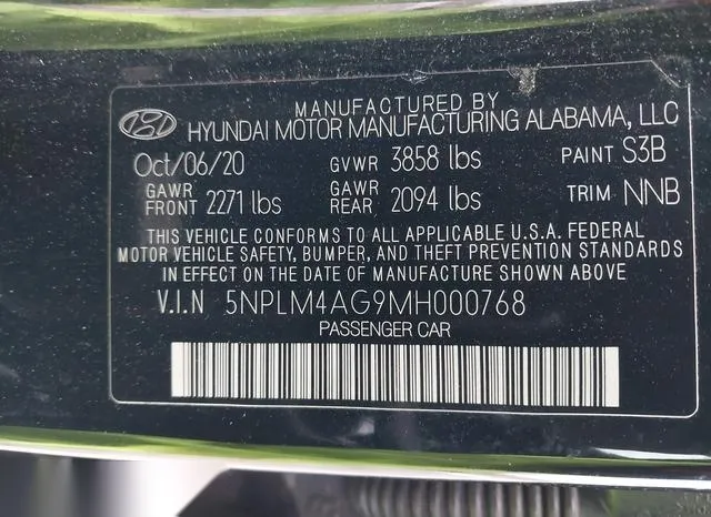 5NPLM4AG9MH000768 2021 2021 Hyundai Elantra- Sel 9