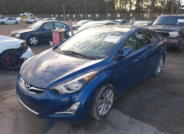 KMHDH4AE6FU389154 2015 2015 Hyundai Elantra- SE 2