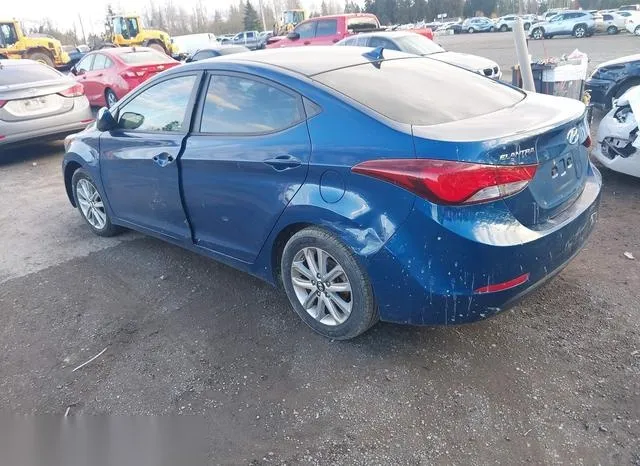 KMHDH4AE6FU389154 2015 2015 Hyundai Elantra- SE 3