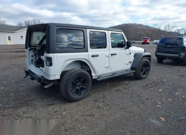 1C4HJXDN6MW815532 2021 2021 Jeep Wrangler- Unlimited Sport 4