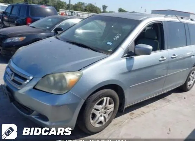 5FNRL38747B031071 2007 2007 Honda Odyssey- Ex-L 2