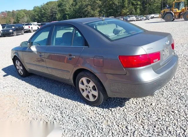 5NPET46F79H459820 2009 2009 Hyundai Sonata- Gls 3