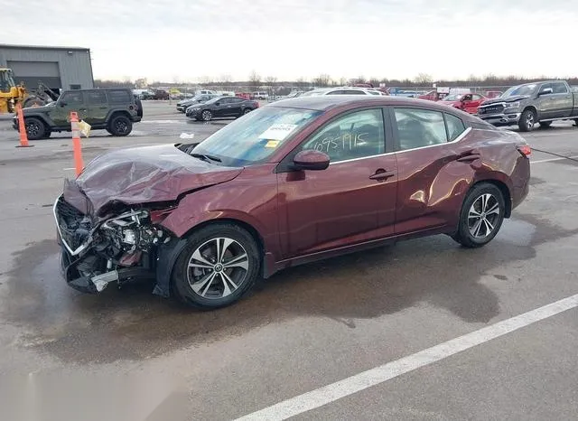 3N1AB8CV0NY230979 2022 2022 Nissan Sentra- Sv Xtronic Cvt 2