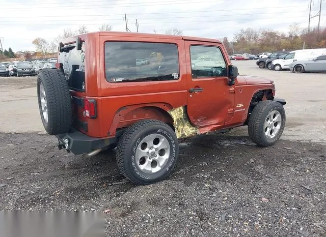 1C4AJWBG8EL181028 2014 2014 Jeep Wrangler- Sahara 4