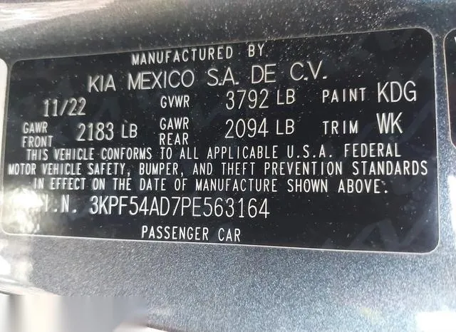 3KPF54AD7PE563164 2023 2023 KIA Forte- Gt-Line 9