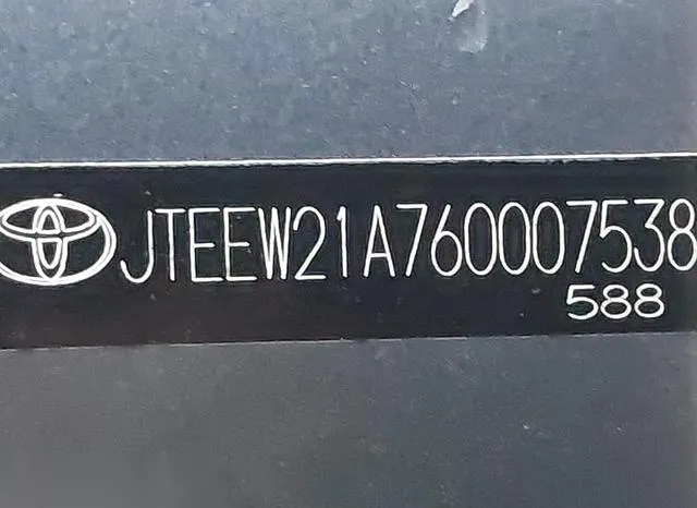 JTEEW21A760007538 2006 2006 Toyota Highlander- Hybrid Limit 9