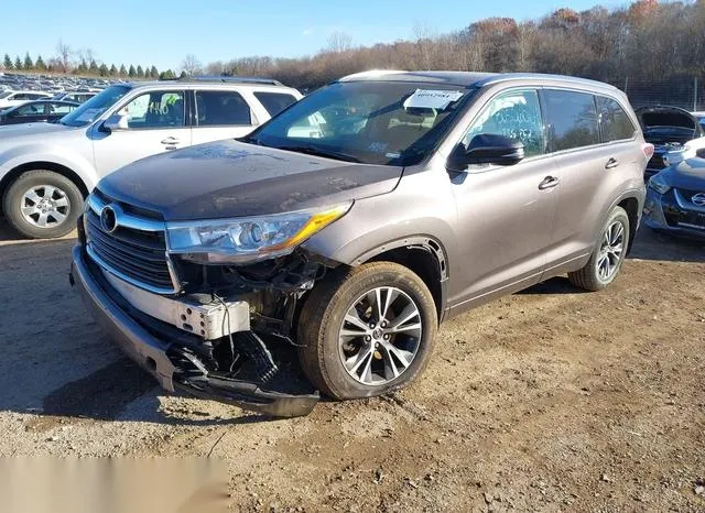 5TDJKRFHXGS237067 2016 2016 Toyota Highlander- Xle V6 2