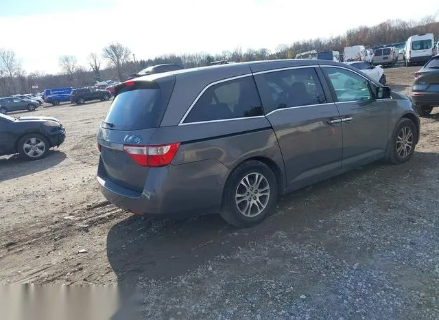 5FNRL5H61CB017089 2012 2012 Honda Odyssey- Ex-L 4