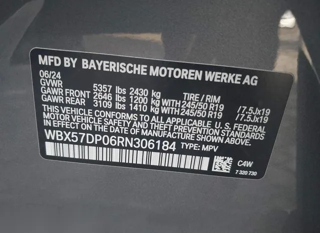 WBX57DP06RN306184 2024 2024 BMW X3- Xdrive30I 9