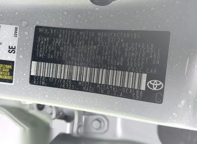 5YFB4MDE1RP135484 2024 2024 Toyota Corolla- LE 9