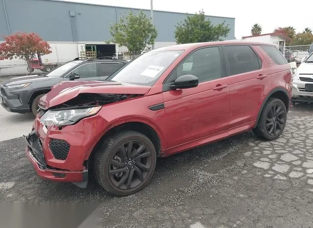 SALCR2GX4KH807247 2019 2019 Land Rover Discovery- Sport Hse 2