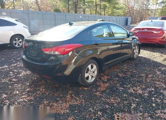 5NPDH4AE3DH406813 2013 2013 Hyundai Elantra- Gls 4