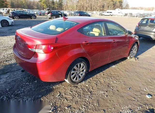 KMHDH4AE5CU404402 2012 2012 Hyundai Elantra- Gls -ulsan Plant- 4