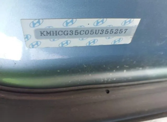 KMHCG35C05U355257 2005 2005 Hyundai Accent- Gls/Gt 9