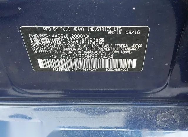 JF1VA1B69H9816454 2017 2017 Subaru WRX 9