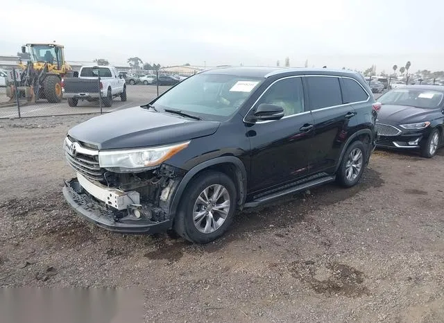 5TDKKRFH6FS052517 2015 2015 Toyota Highlander- Xle V6 2