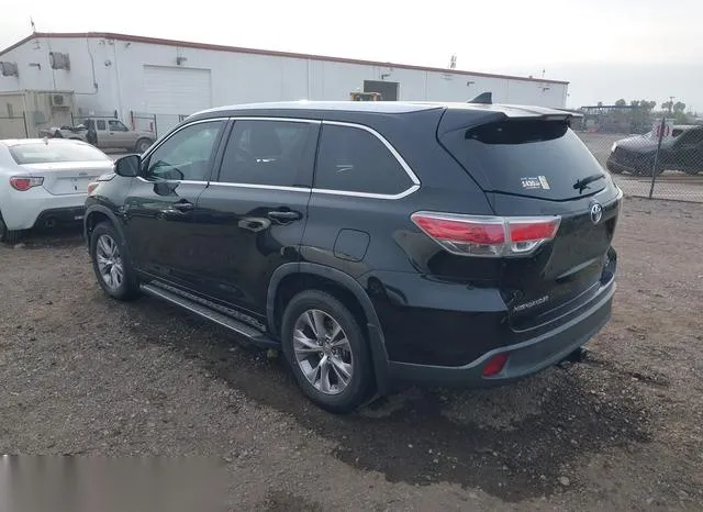 5TDKKRFH6FS052517 2015 2015 Toyota Highlander- Xle V6 3