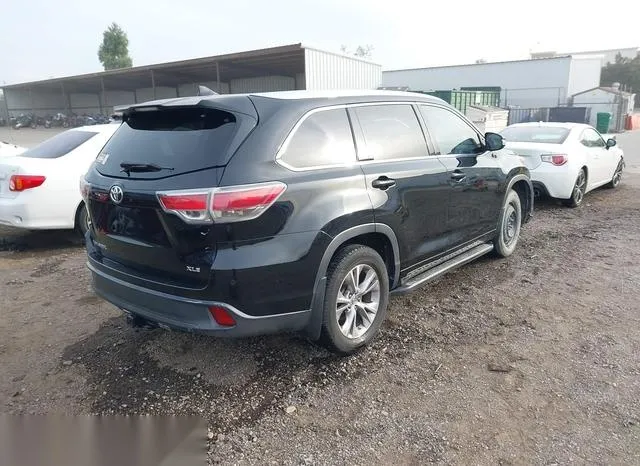 5TDKKRFH6FS052517 2015 2015 Toyota Highlander- Xle V6 4