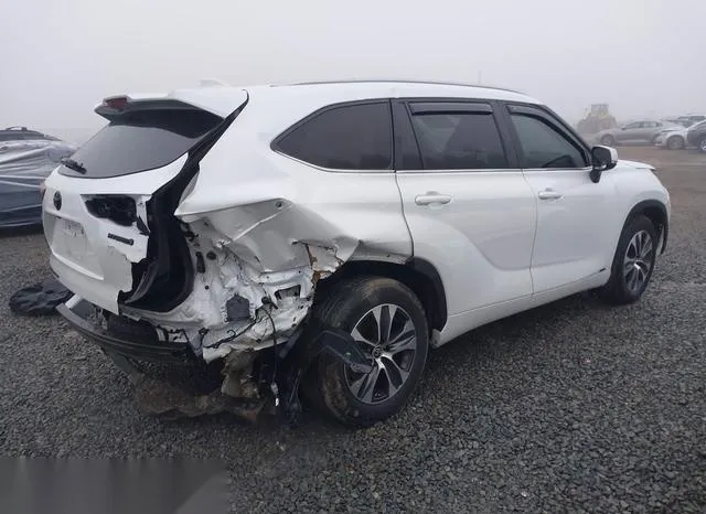 5TDKBRCH6PS575767 2023 2023 Toyota Highlander- Hybrid Xle 4