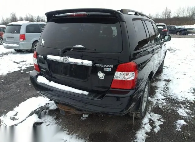 JTEHW21A970045626 2007 2007 Toyota Highlander- Hybrid V6 4