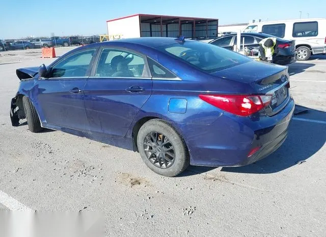 5NPEB4AC0EH865383 2014 2014 Hyundai Sonata- Gls 3