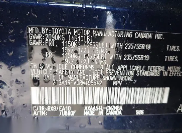 2T3A1RFV0RW495642 2024 2024 Toyota RAV4- Xle Premium 9