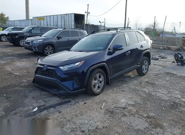 JTMRWRFV4ND151985 2022 2022 Toyota RAV4- Hybrid Xle 2