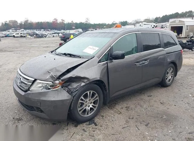 5FNRL5H6XBB038988 2011 2011 Honda Odyssey- Ex-L 2