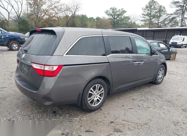 5FNRL5H6XBB038988 2011 2011 Honda Odyssey- Ex-L 4