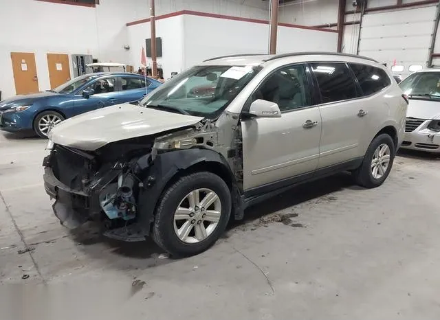 1GNKVHKD4EJ166958 2014 2014 Chevrolet Traverse- 2LT 2