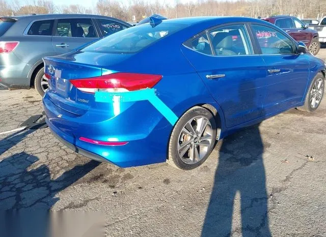 5NPD84LF8HH114327 2017 2017 Hyundai Elantra- Limited 4