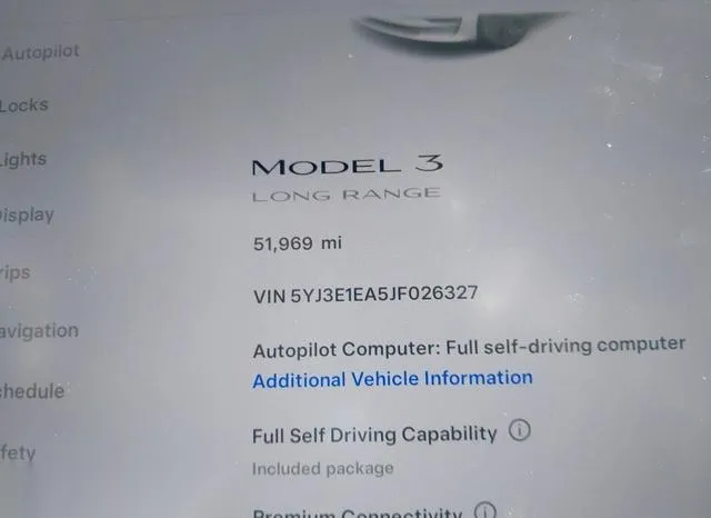 5YJ3E1EA5JF026327 2018 2018 Tesla Model 3- Long Range/Mid R 7