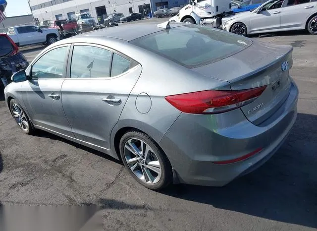 KMHD84LF3HU291496 2017 2017 Hyundai Elantra- Limited 3