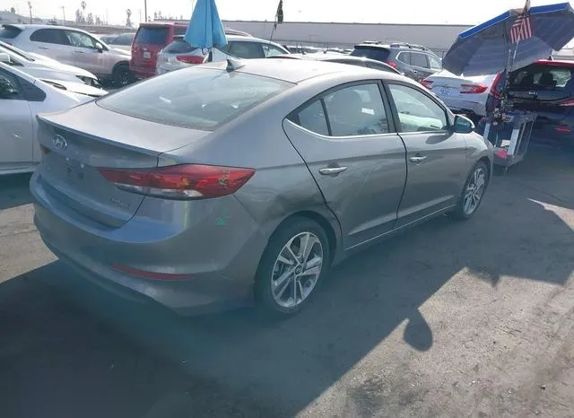 KMHD84LF3HU291496 2017 2017 Hyundai Elantra- Limited 4