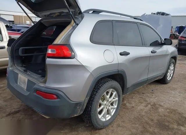 1C4PJLAS6HW663336 2017 2017 Jeep Cherokee- Sport Fwd 4