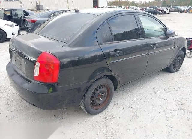 KMHCN46C49U286735 2009 2009 Hyundai Accent- Gls 4