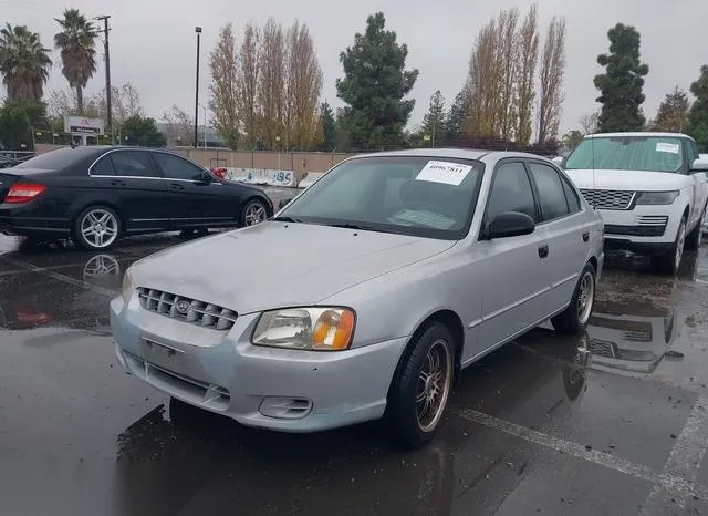 KMHCG45C72U284172 2002 2002 Hyundai Accent- GL 2