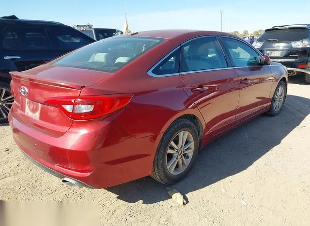 5NPE24AF2GH395824 2016 2016 Hyundai Sonata 4